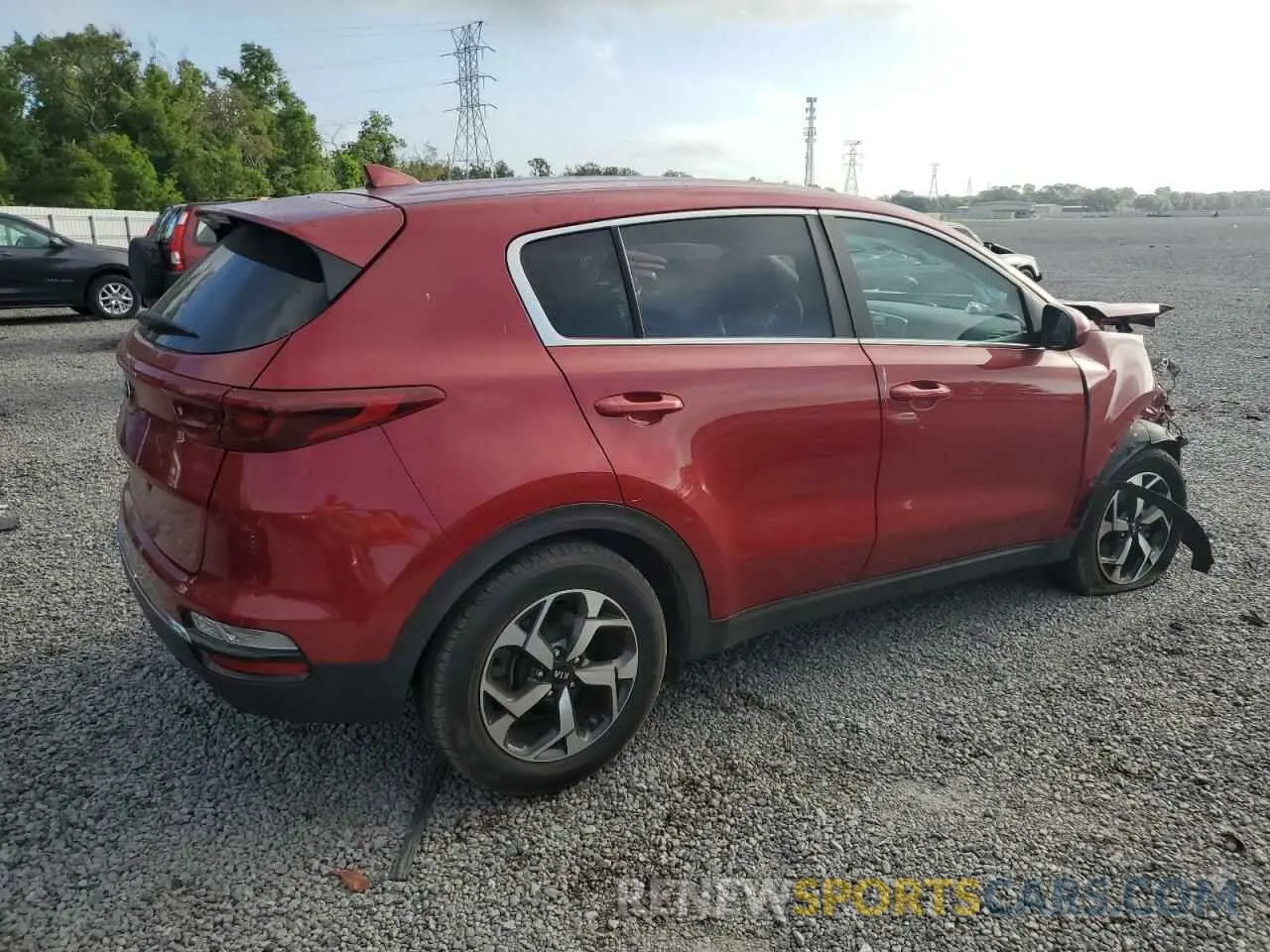 3 Photograph of a damaged car KNDPM3AC0M7926716 KIA SPORTAGE 2021