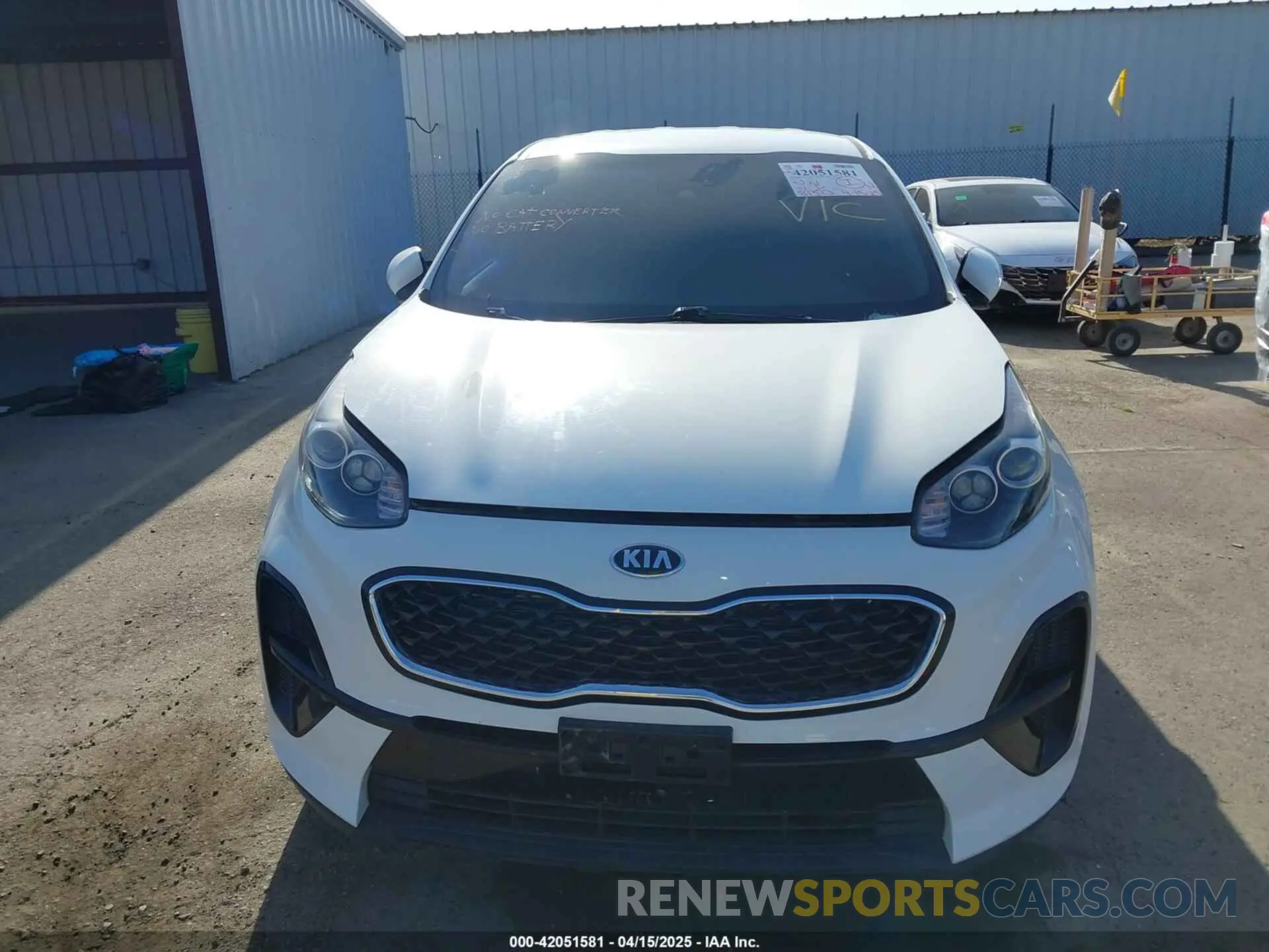 11 Photograph of a damaged car KNDPM3AC1M7855462 KIA SPORTAGE 2021