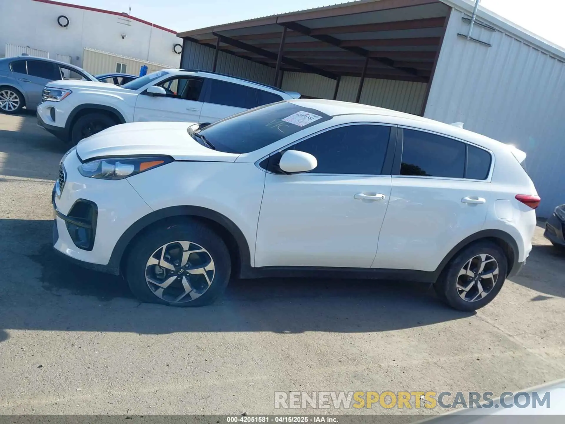 13 Photograph of a damaged car KNDPM3AC1M7855462 KIA SPORTAGE 2021