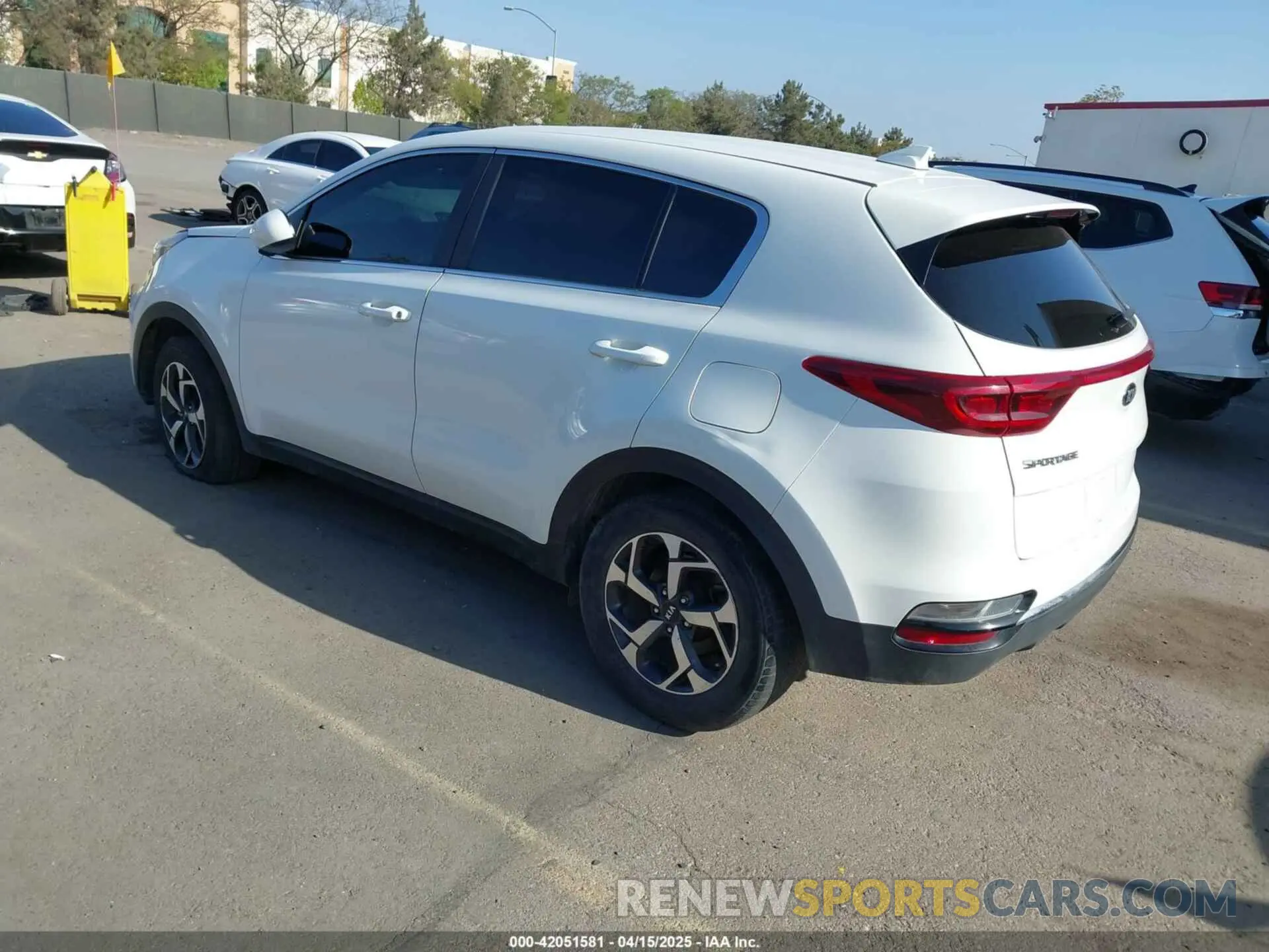 3 Photograph of a damaged car KNDPM3AC1M7855462 KIA SPORTAGE 2021