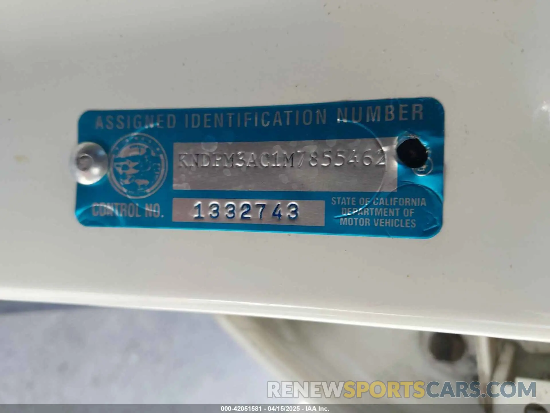 9 Photograph of a damaged car KNDPM3AC1M7855462 KIA SPORTAGE 2021