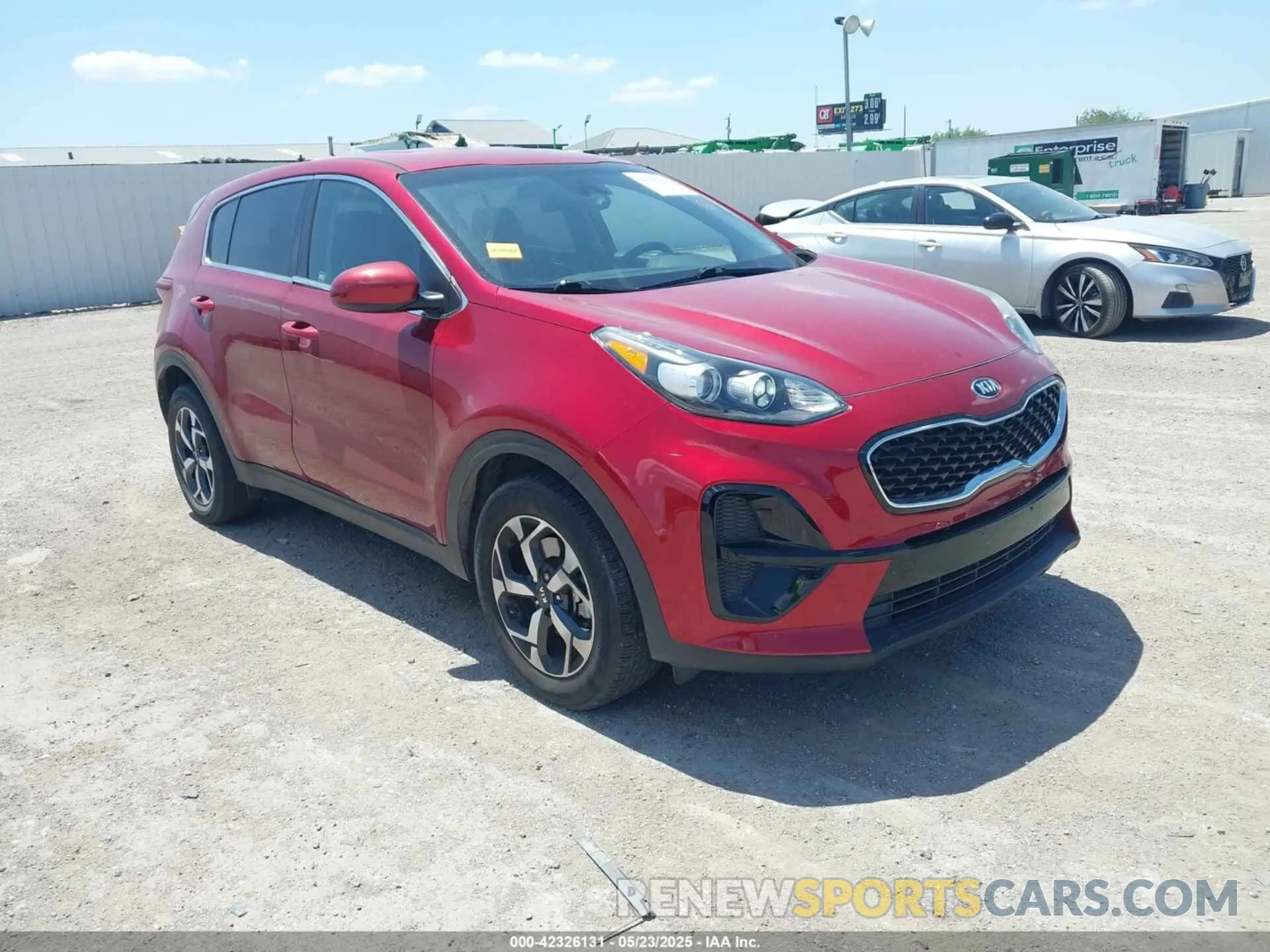 1 Photograph of a damaged car KNDPM3AC1M7873721 KIA SPORTAGE 2021