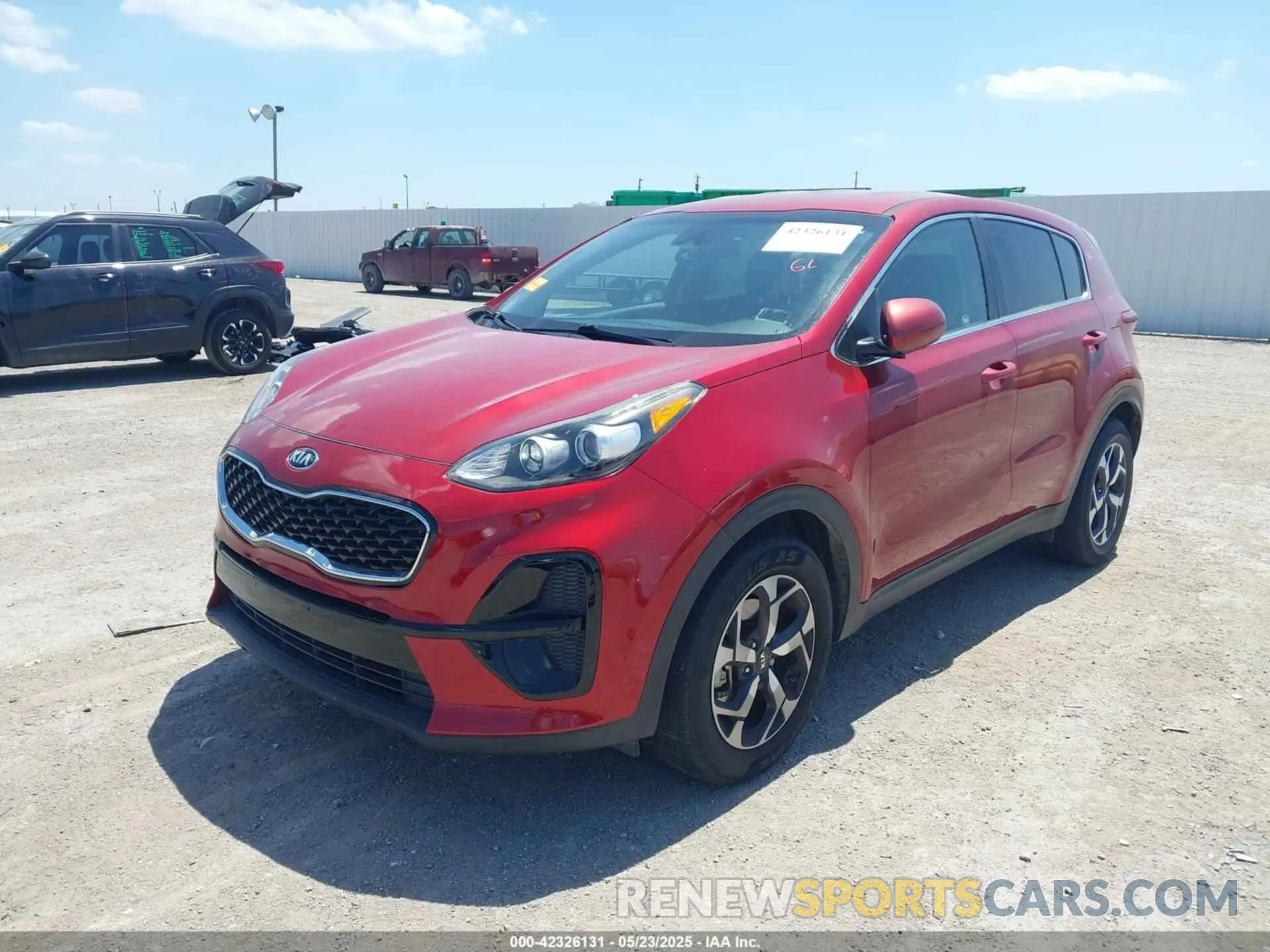 2 Photograph of a damaged car KNDPM3AC1M7873721 KIA SPORTAGE 2021