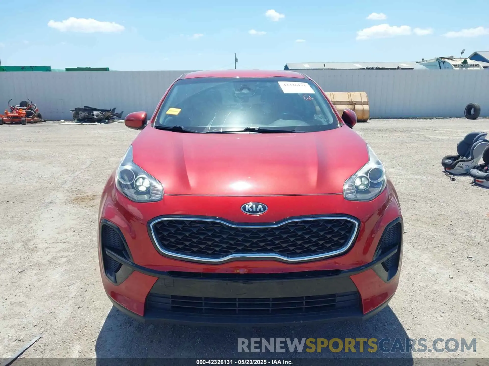 6 Photograph of a damaged car KNDPM3AC1M7873721 KIA SPORTAGE 2021