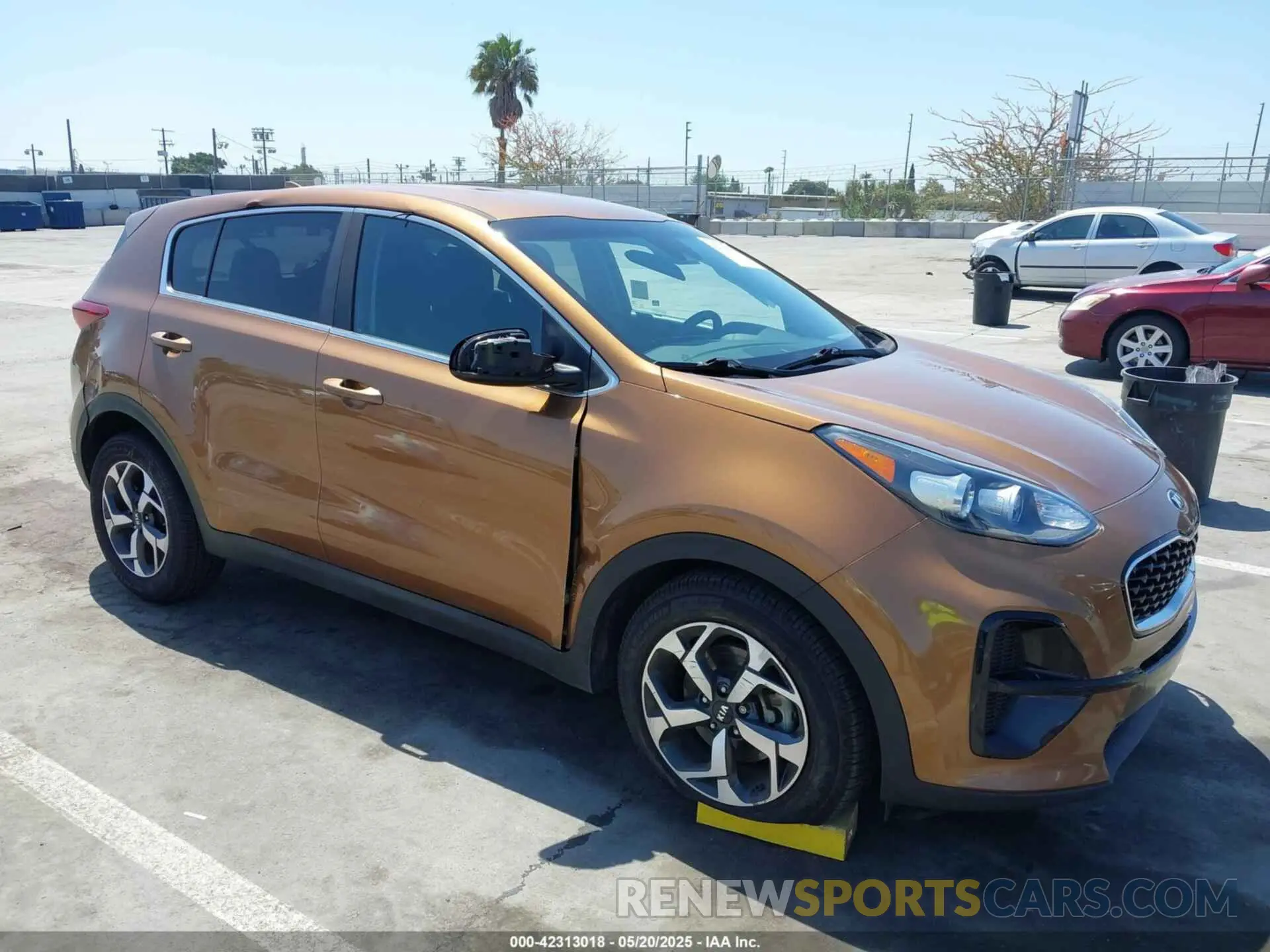 1 Photograph of a damaged car KNDPM3AC1M7877039 KIA SPORTAGE 2021