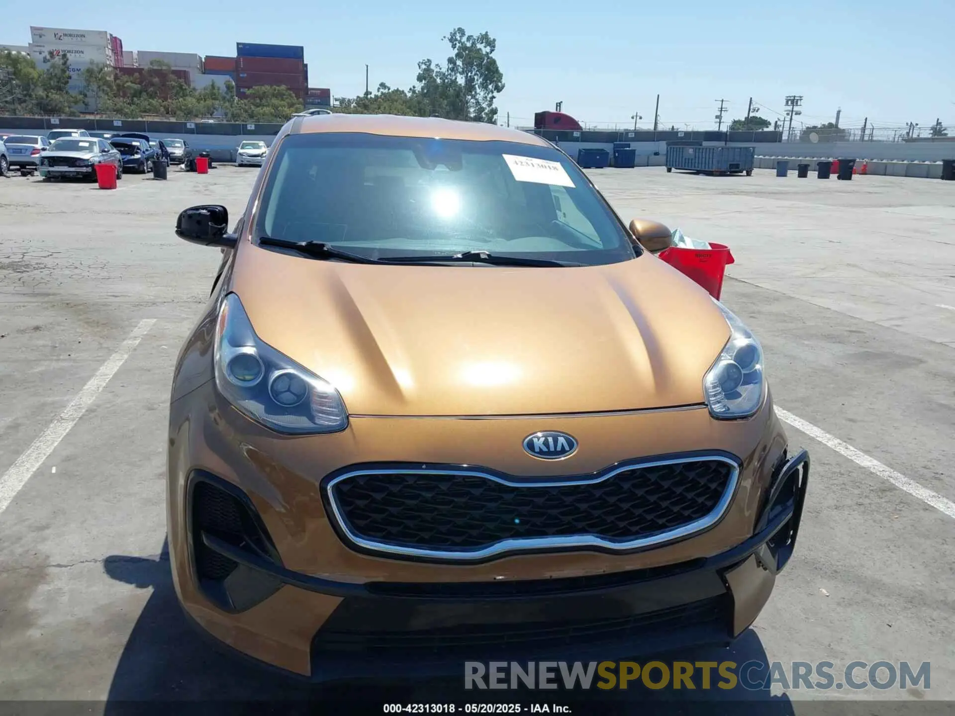 12 Photograph of a damaged car KNDPM3AC1M7877039 KIA SPORTAGE 2021