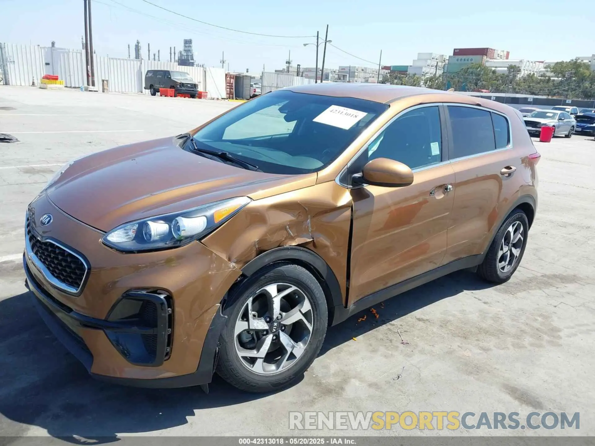 6 Photograph of a damaged car KNDPM3AC1M7877039 KIA SPORTAGE 2021