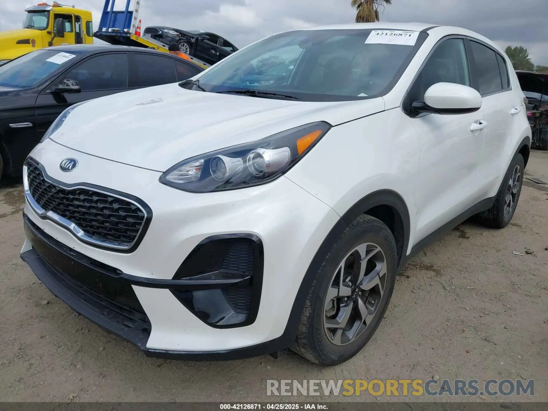2 Photograph of a damaged car KNDPM3AC1M7893161 KIA SPORTAGE 2021