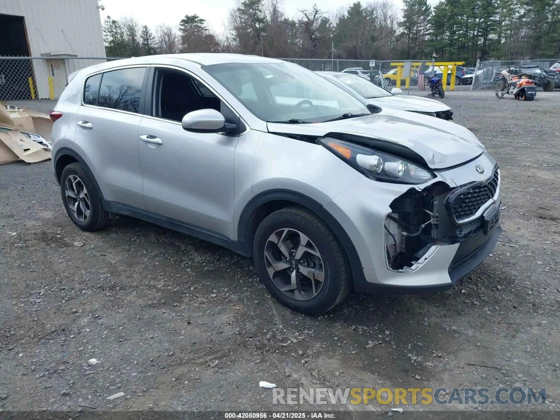 1 Photograph of a damaged car KNDPM3AC1M7893418 KIA SPORTAGE 2021