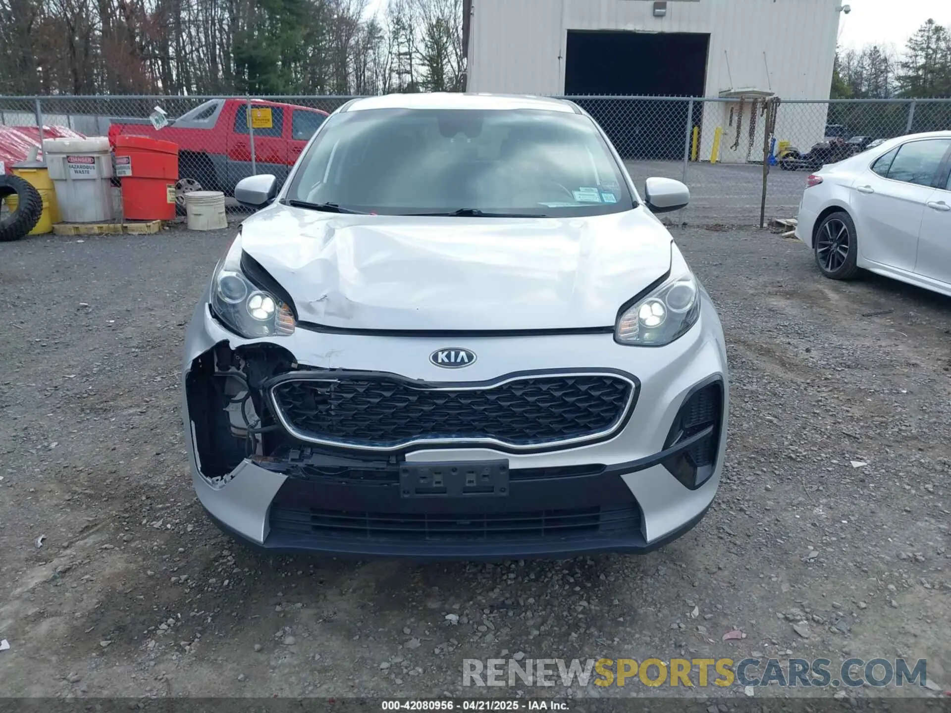 12 Photograph of a damaged car KNDPM3AC1M7893418 KIA SPORTAGE 2021