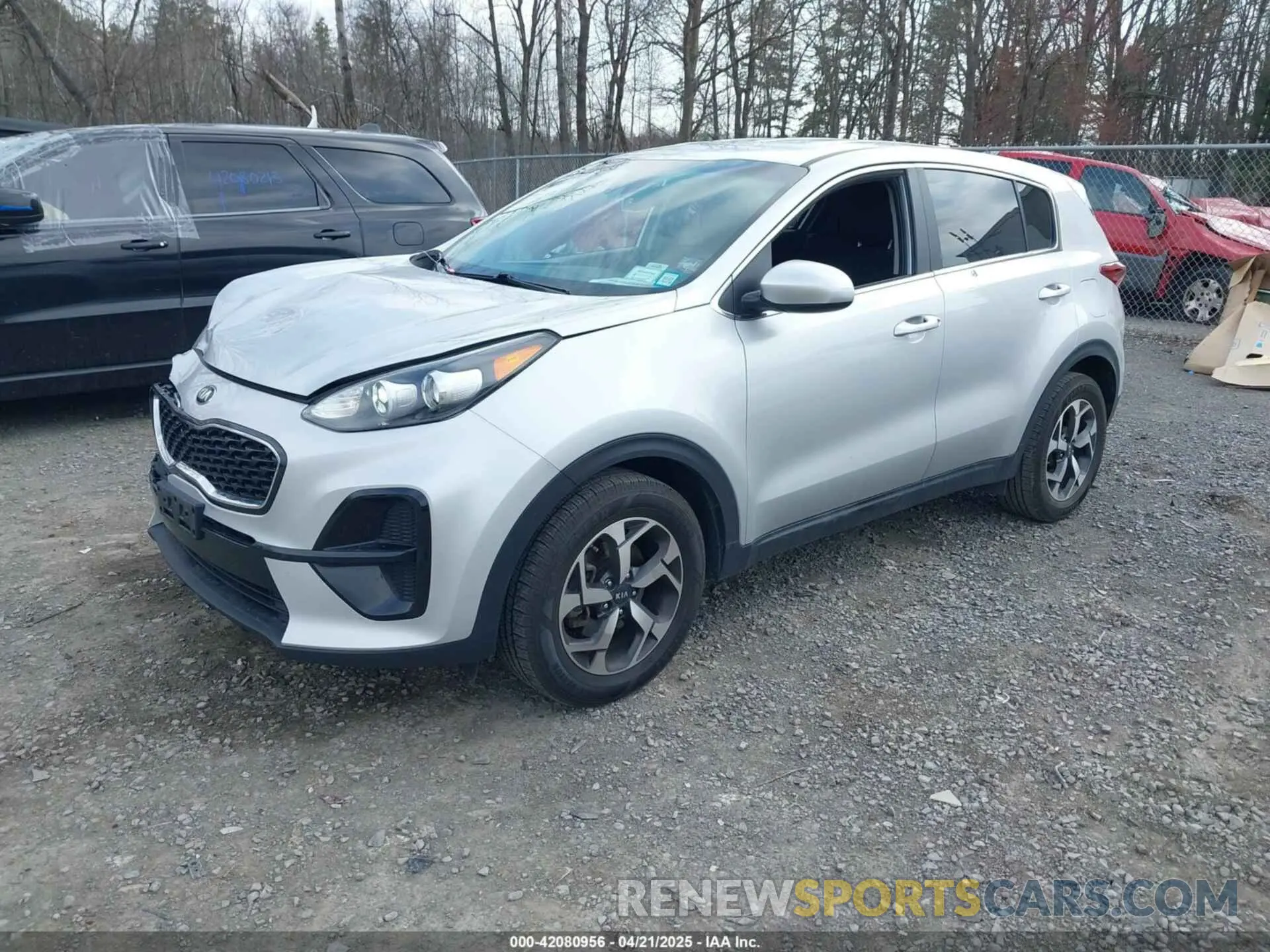 2 Photograph of a damaged car KNDPM3AC1M7893418 KIA SPORTAGE 2021