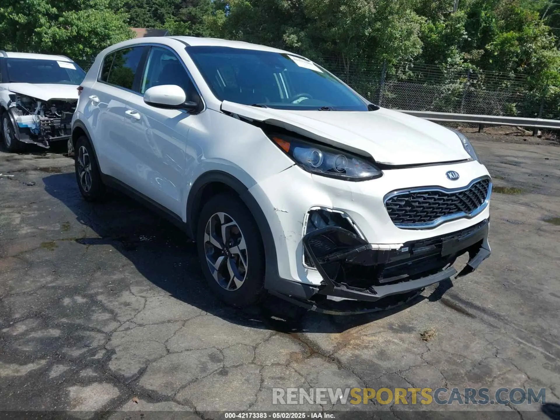 1 Photograph of a damaged car KNDPM3AC1M7894309 KIA SPORTAGE 2021