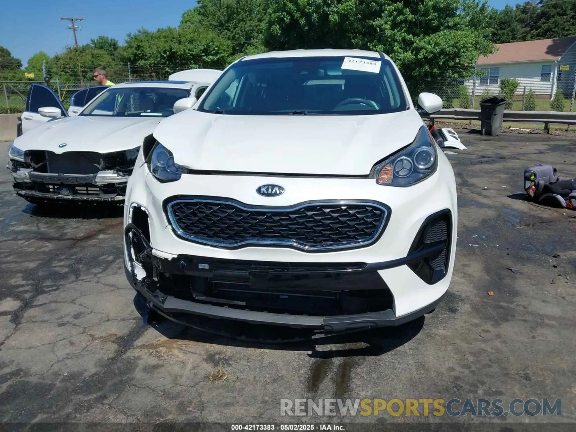 12 Photograph of a damaged car KNDPM3AC1M7894309 KIA SPORTAGE 2021