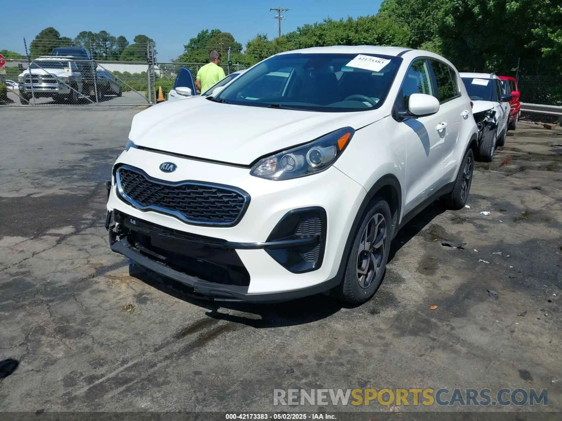 2 Photograph of a damaged car KNDPM3AC1M7894309 KIA SPORTAGE 2021