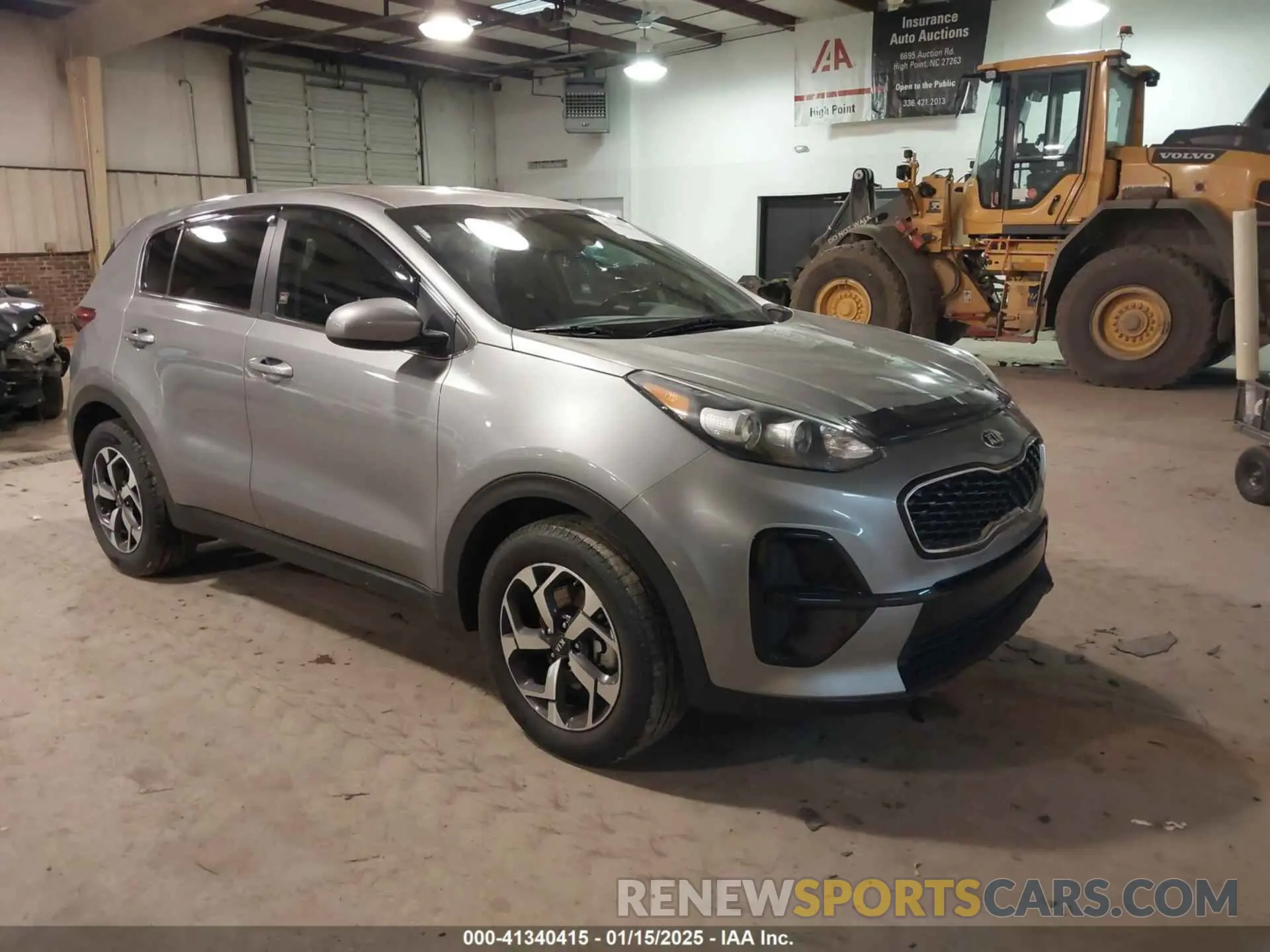 1 Photograph of a damaged car KNDPM3AC1M7897159 KIA SPORTAGE 2021