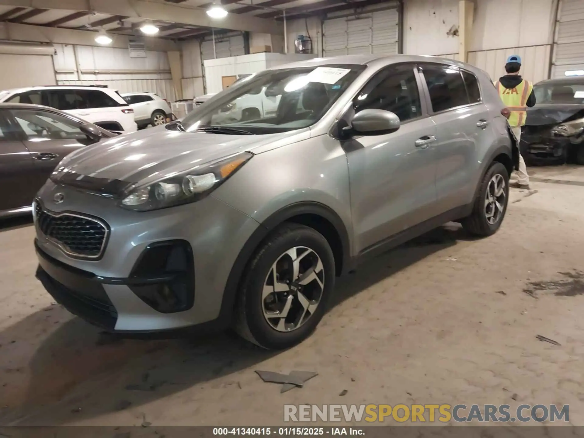 2 Photograph of a damaged car KNDPM3AC1M7897159 KIA SPORTAGE 2021