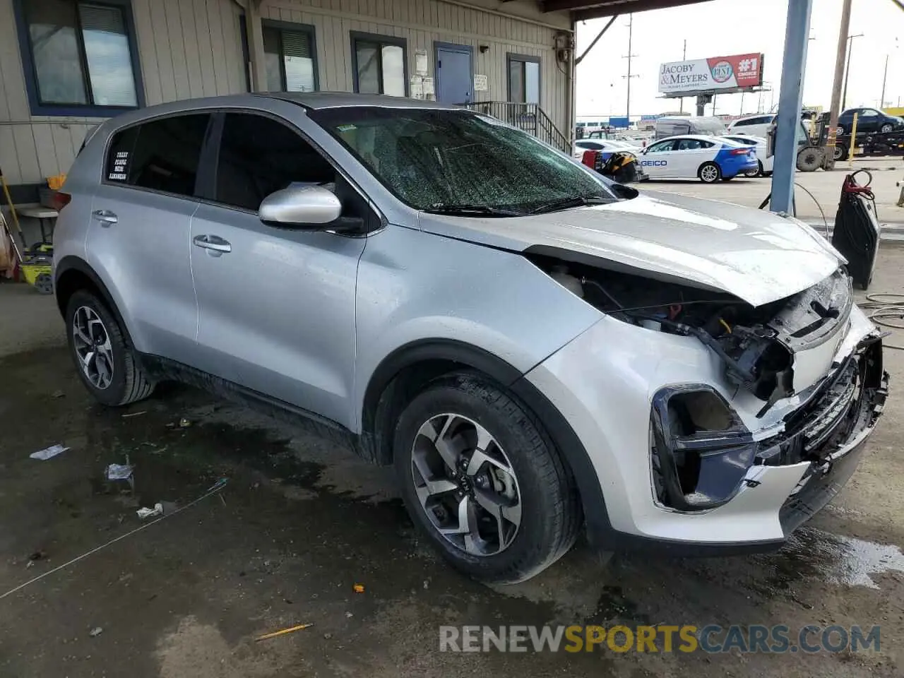 4 Photograph of a damaged car KNDPM3AC1M7898974 KIA SPORTAGE 2021