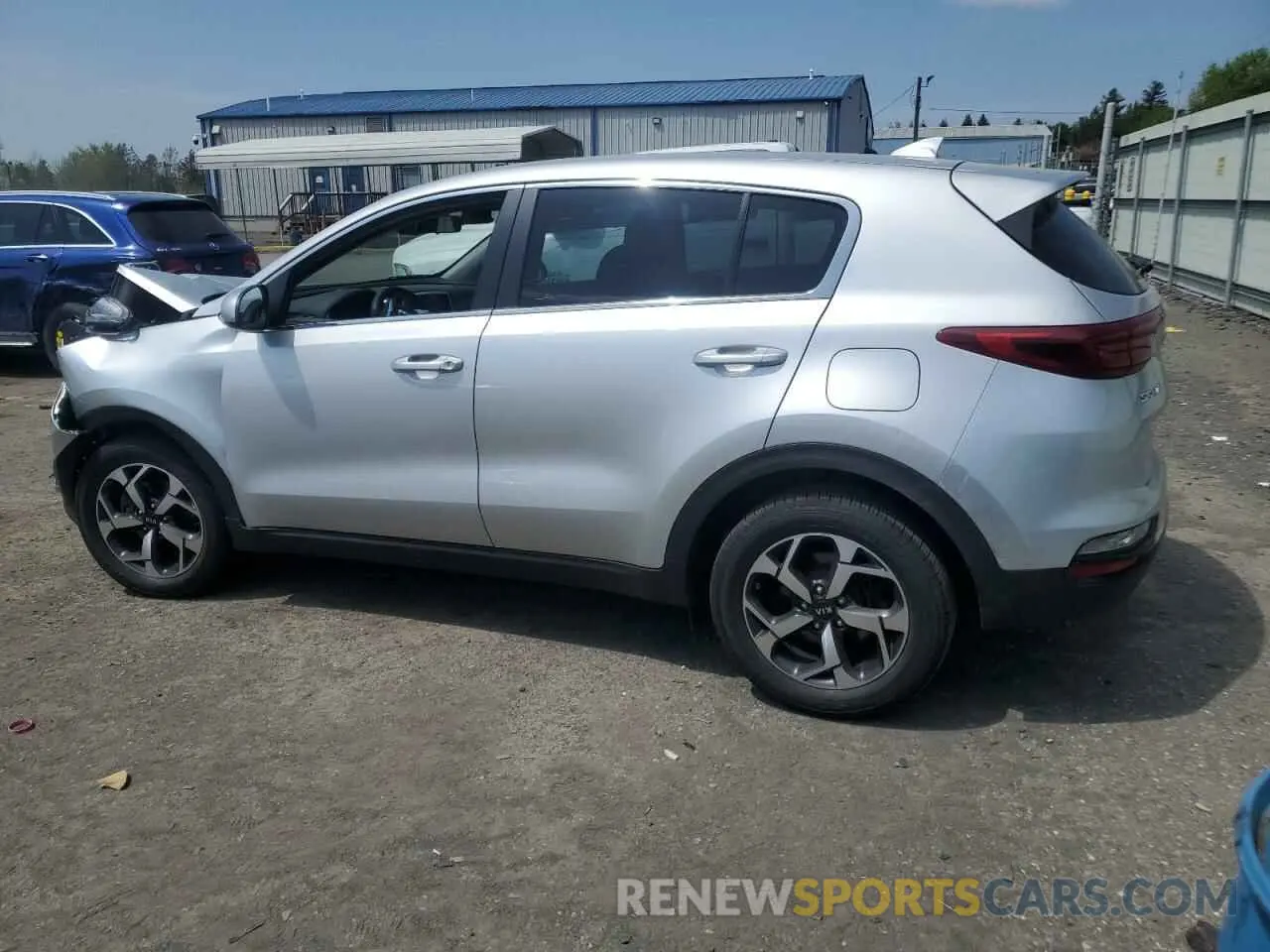 2 Photograph of a damaged car KNDPM3AC1M7904286 KIA SPORTAGE 2021
