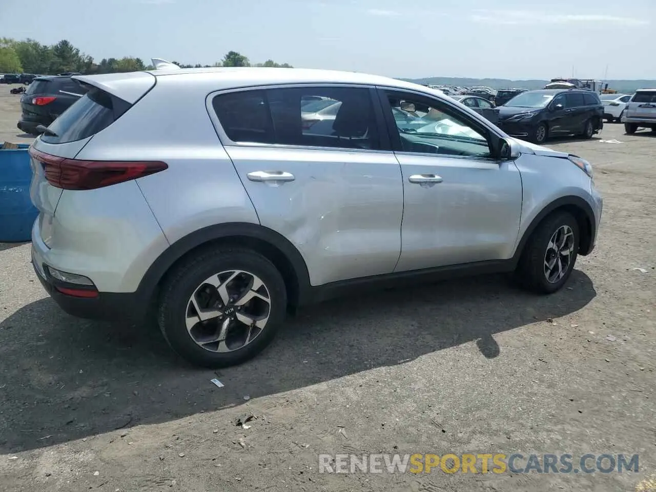 3 Photograph of a damaged car KNDPM3AC1M7904286 KIA SPORTAGE 2021