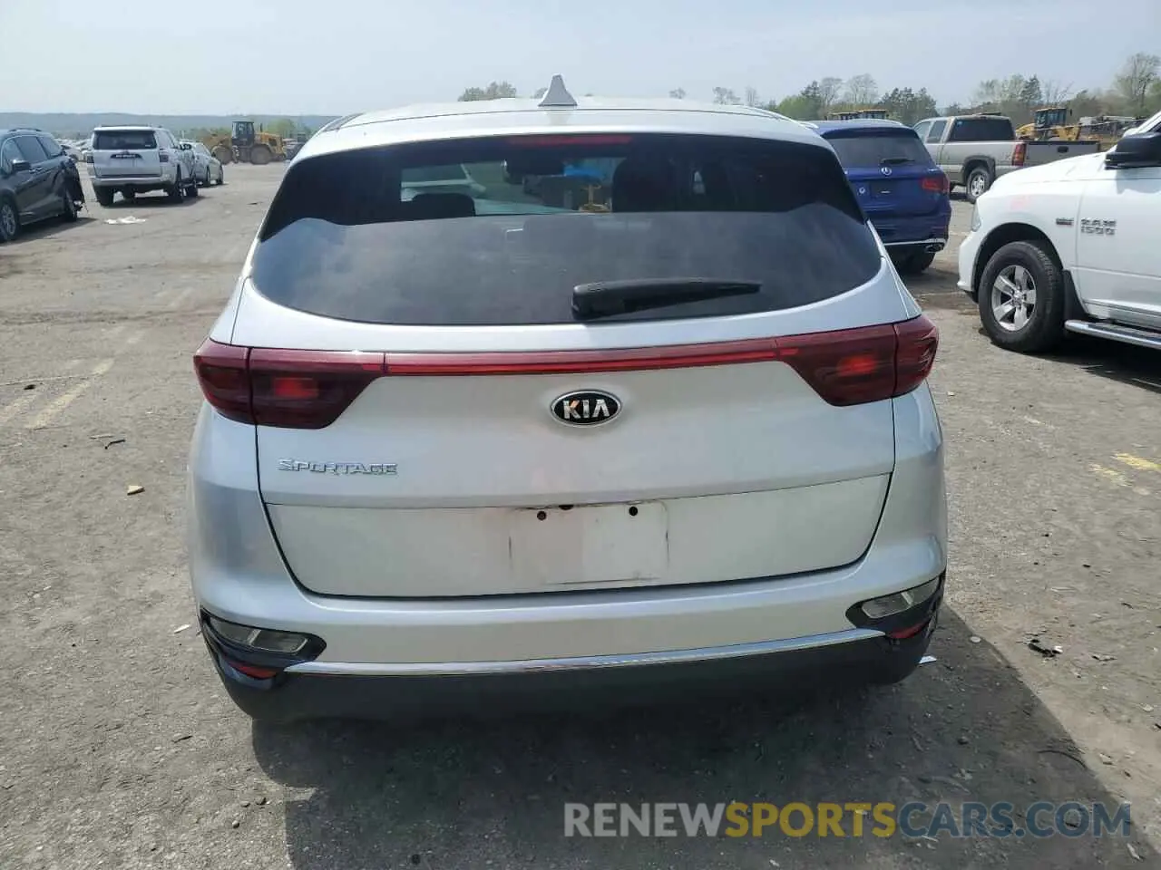 6 Photograph of a damaged car KNDPM3AC1M7904286 KIA SPORTAGE 2021