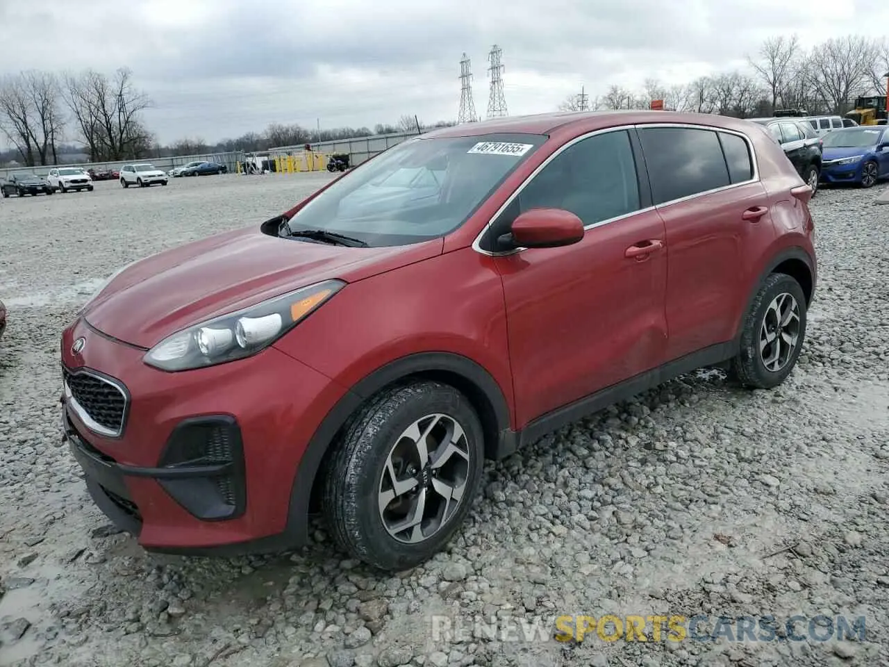 1 Photograph of a damaged car KNDPM3AC1M7911884 KIA SPORTAGE 2021