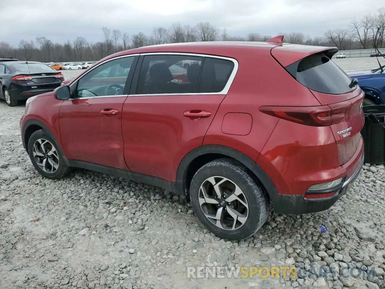 2 Photograph of a damaged car KNDPM3AC1M7911884 KIA SPORTAGE 2021