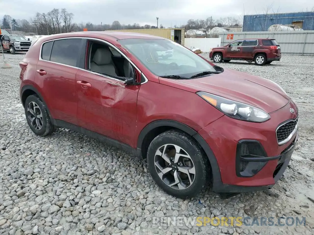 4 Photograph of a damaged car KNDPM3AC1M7911884 KIA SPORTAGE 2021