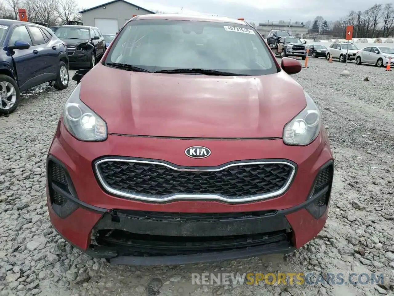 5 Photograph of a damaged car KNDPM3AC1M7911884 KIA SPORTAGE 2021