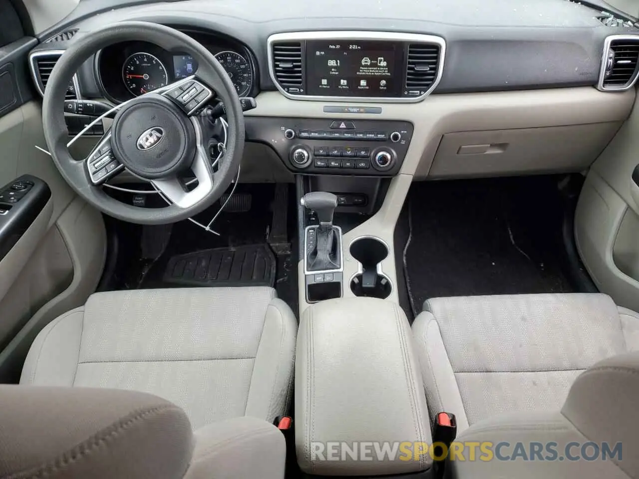 8 Photograph of a damaged car KNDPM3AC1M7911884 KIA SPORTAGE 2021
