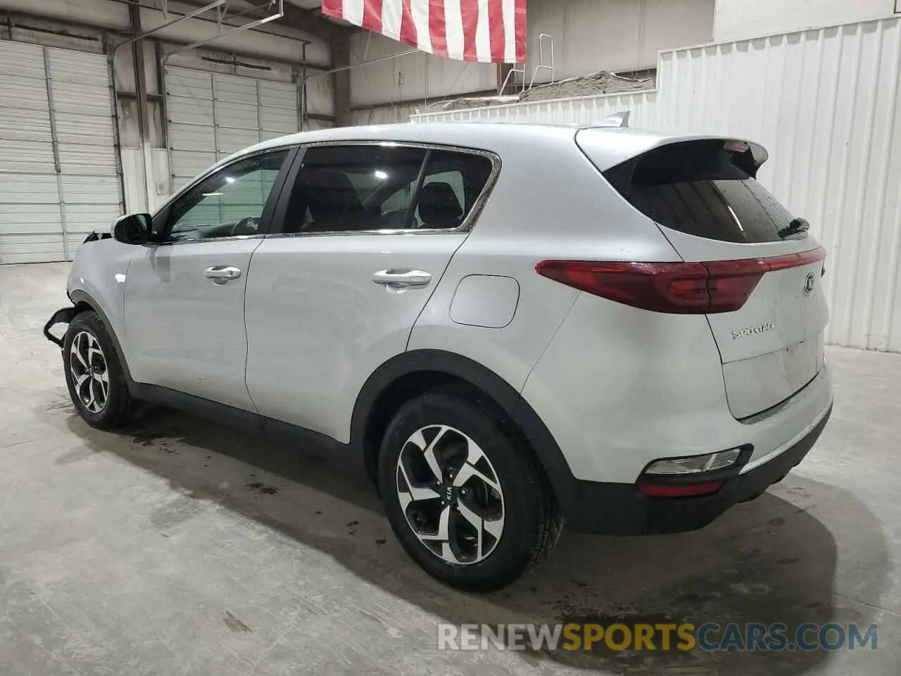 2 Photograph of a damaged car KNDPM3AC1M7925803 KIA SPORTAGE 2021