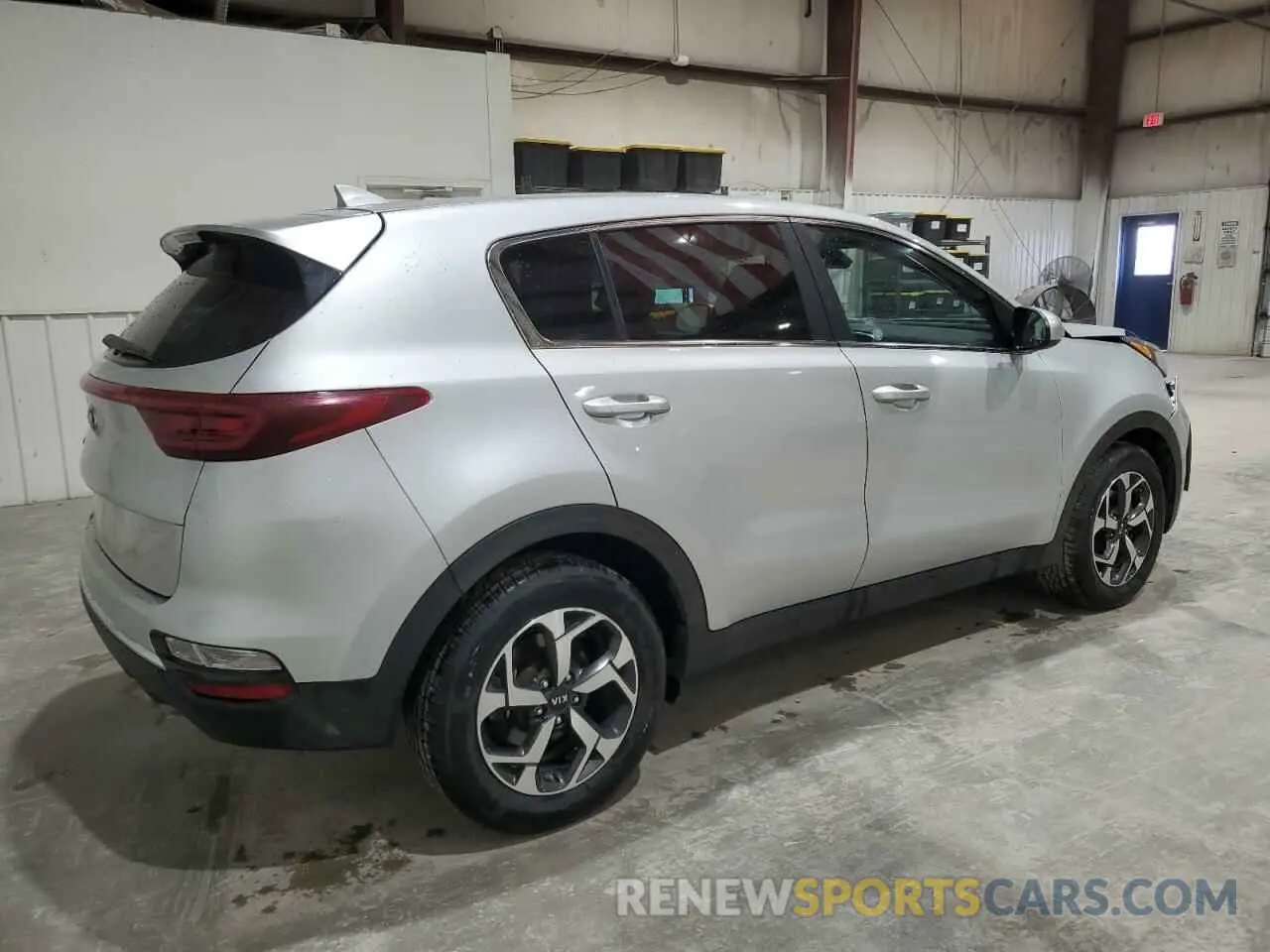 3 Photograph of a damaged car KNDPM3AC1M7925803 KIA SPORTAGE 2021
