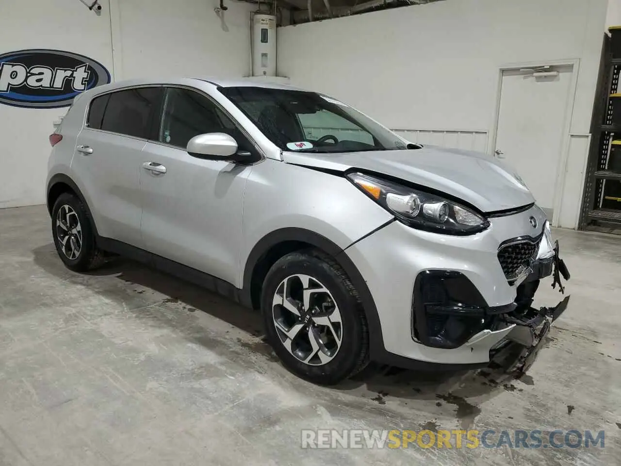 4 Photograph of a damaged car KNDPM3AC1M7925803 KIA SPORTAGE 2021