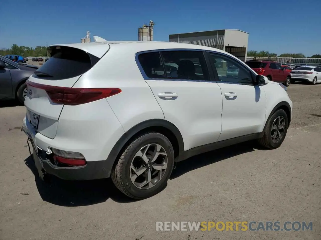 3 Photograph of a damaged car KNDPM3AC1M7929835 KIA SPORTAGE 2021