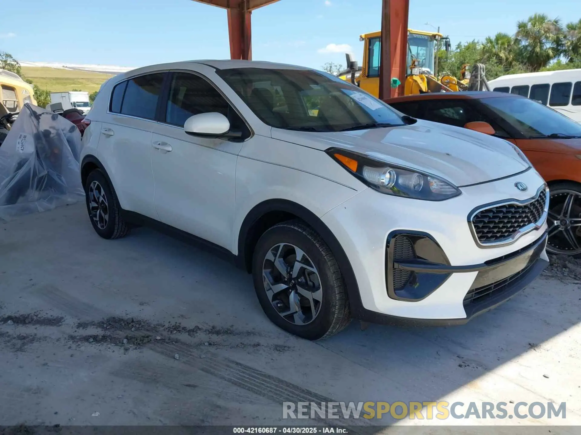 1 Photograph of a damaged car KNDPM3AC1M7931035 KIA SPORTAGE 2021