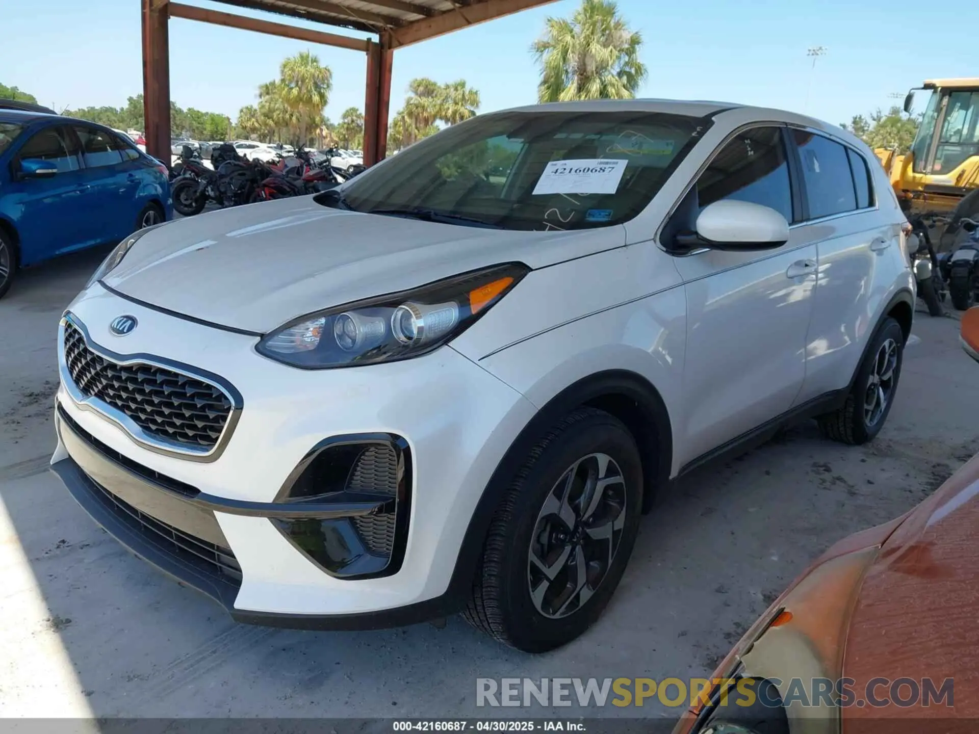 2 Photograph of a damaged car KNDPM3AC1M7931035 KIA SPORTAGE 2021