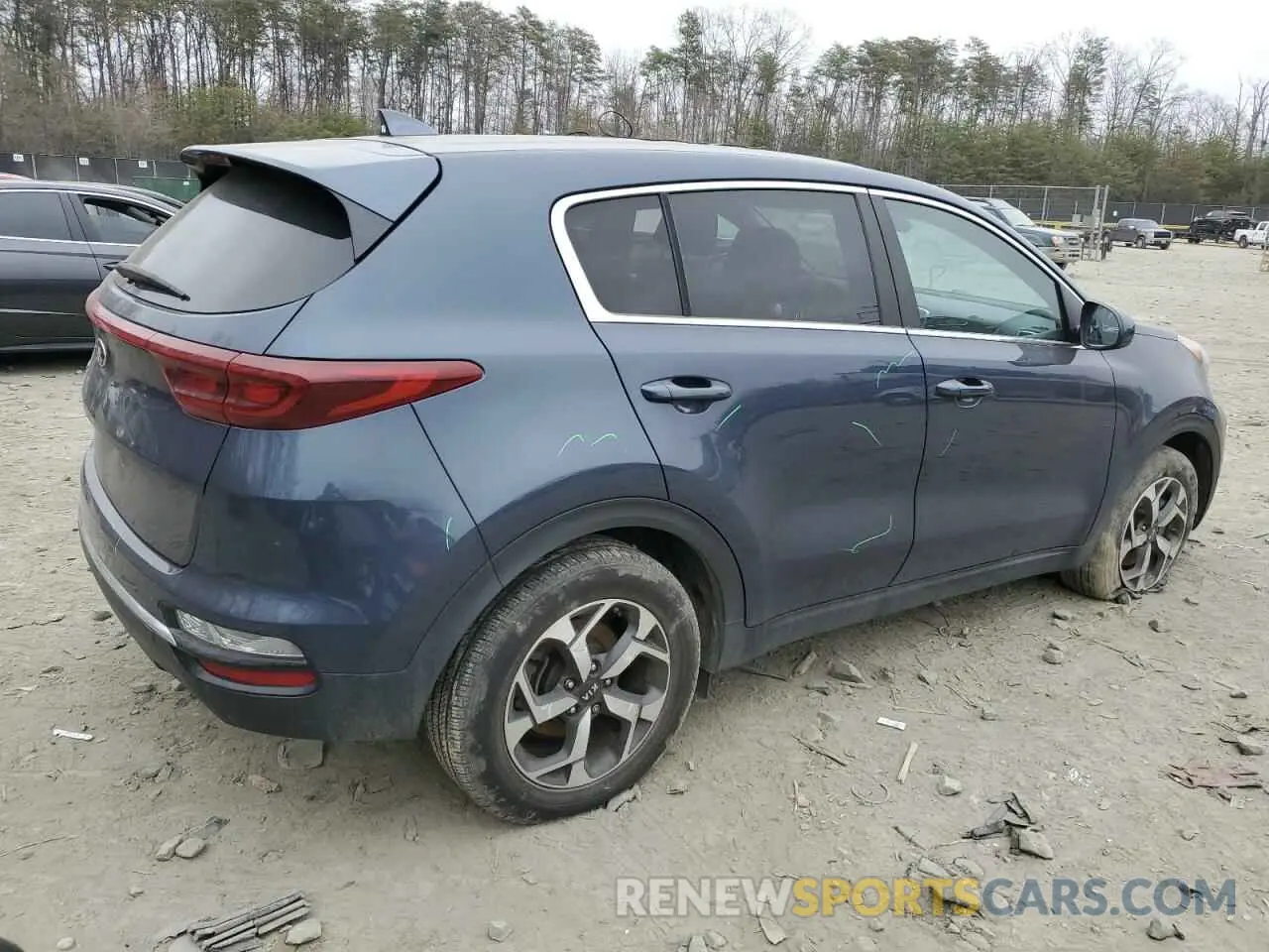 3 Photograph of a damaged car KNDPM3AC1M7934548 KIA SPORTAGE 2021