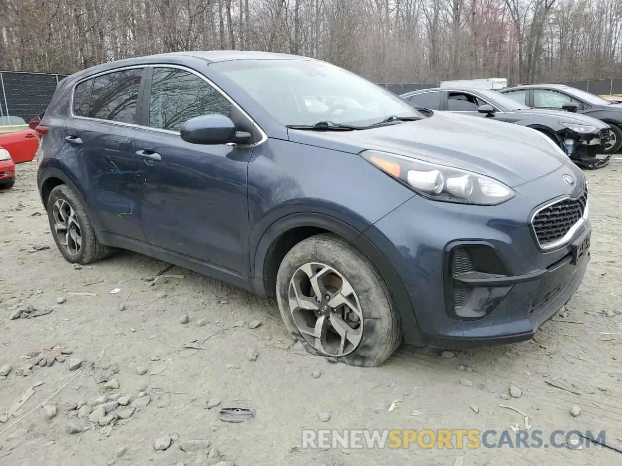4 Photograph of a damaged car KNDPM3AC1M7934548 KIA SPORTAGE 2021