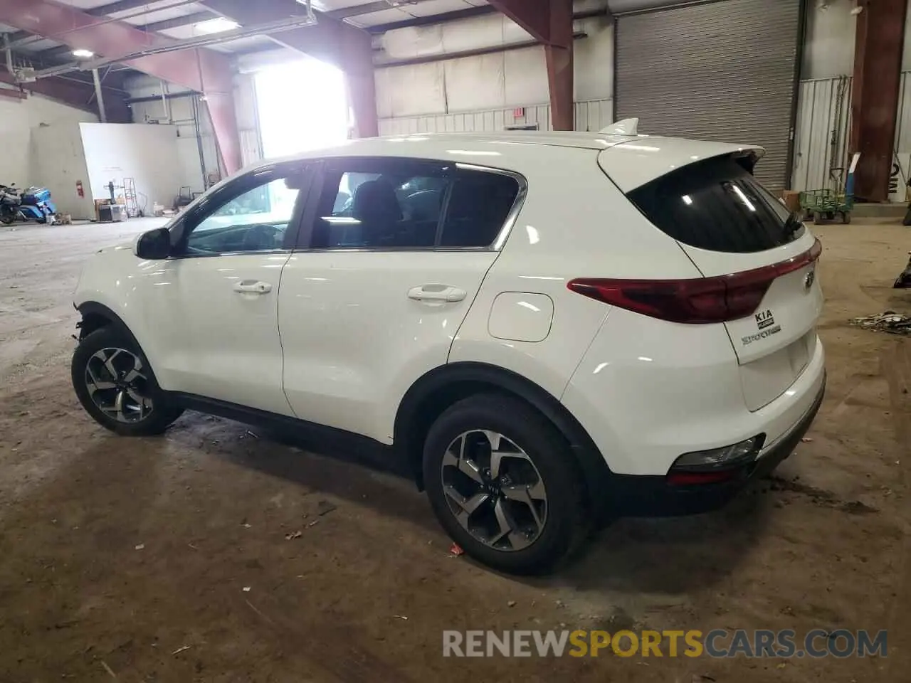 2 Photograph of a damaged car KNDPM3AC2M7866406 KIA SPORTAGE 2021