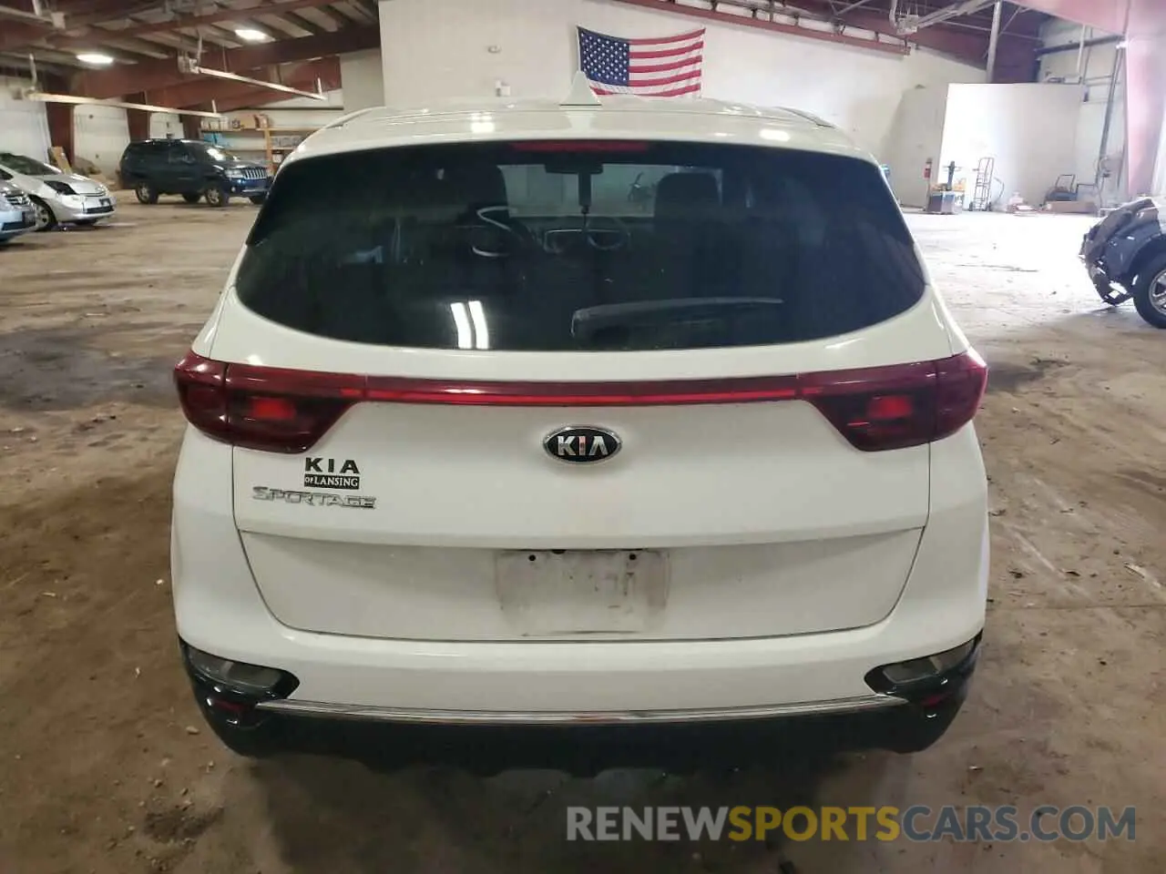 6 Photograph of a damaged car KNDPM3AC2M7866406 KIA SPORTAGE 2021