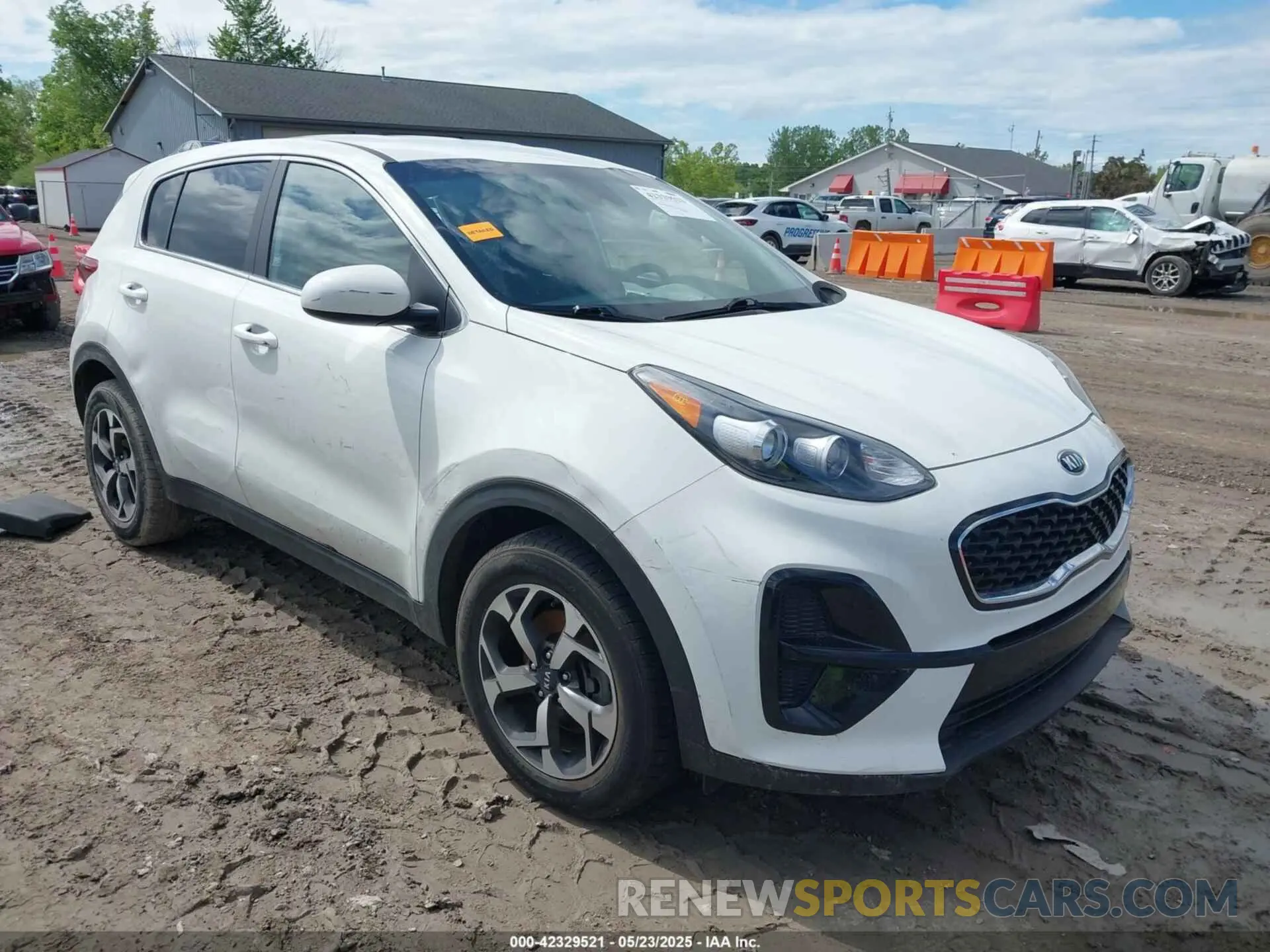 1 Photograph of a damaged car KNDPM3AC2M7867295 KIA SPORTAGE 2021