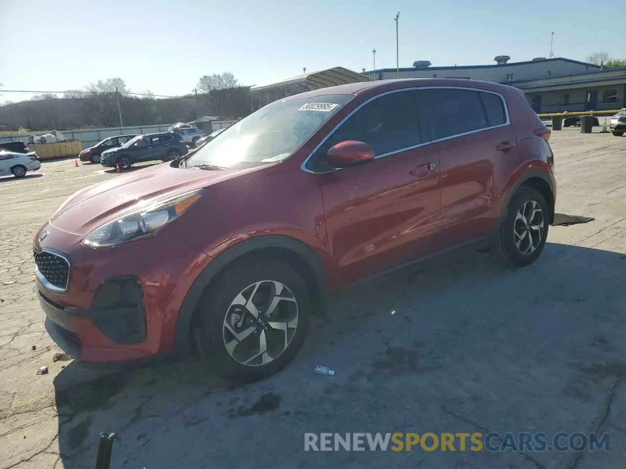 1 Photograph of a damaged car KNDPM3AC2M7870262 KIA SPORTAGE 2021