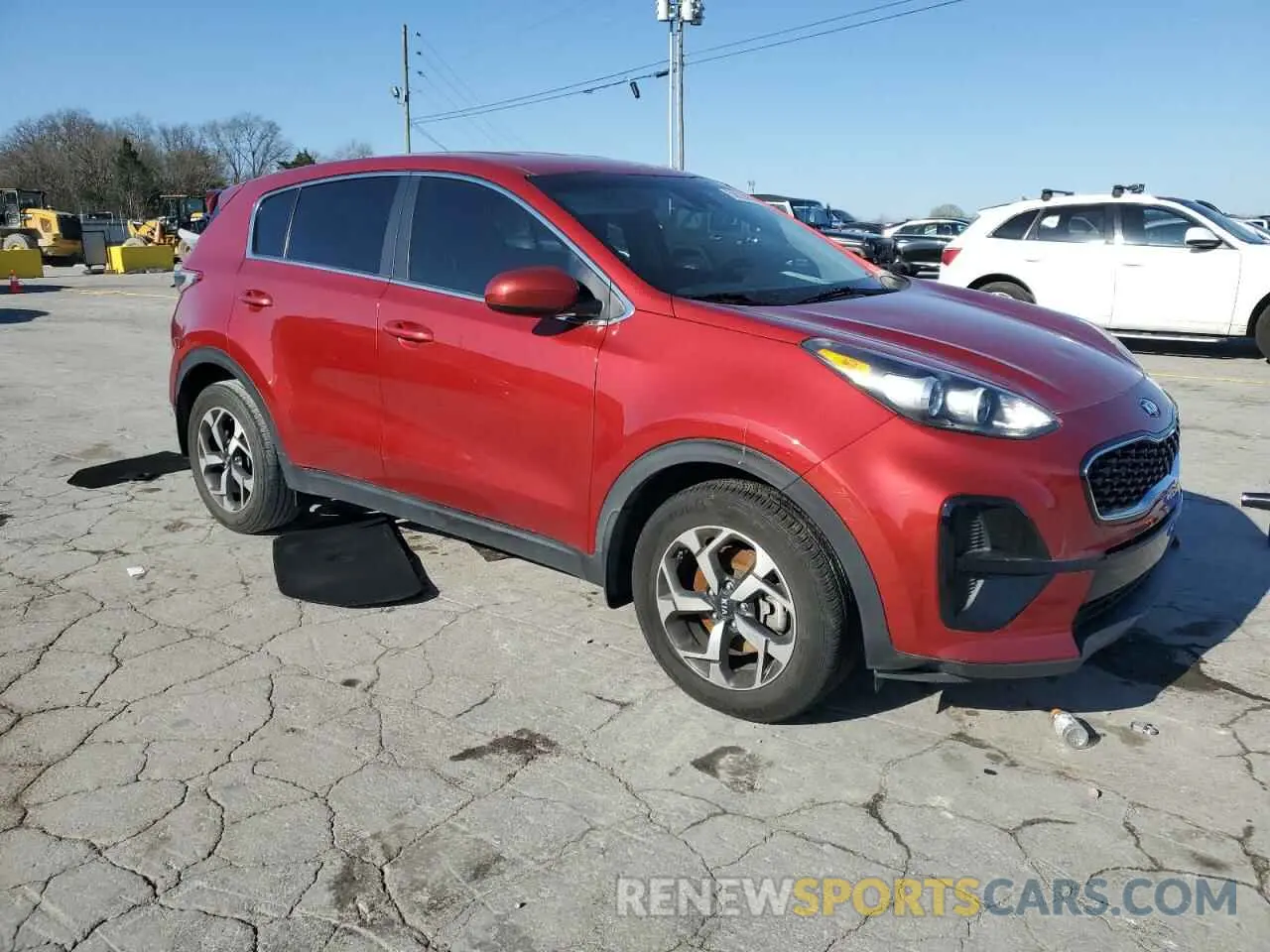 4 Photograph of a damaged car KNDPM3AC2M7870262 KIA SPORTAGE 2021