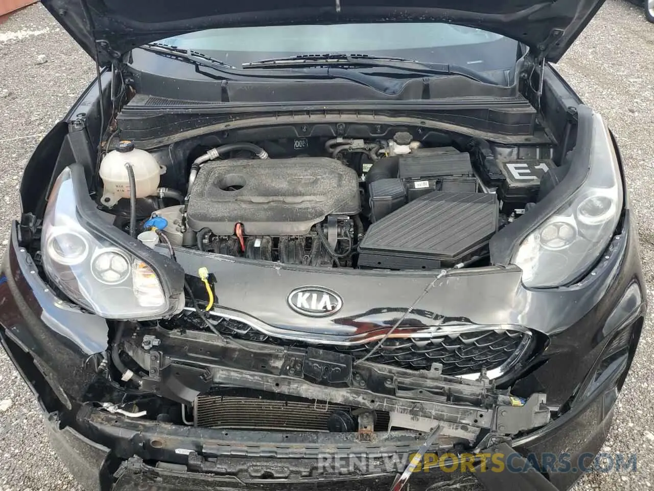 12 Photograph of a damaged car KNDPM3AC2M7874313 KIA SPORTAGE 2021