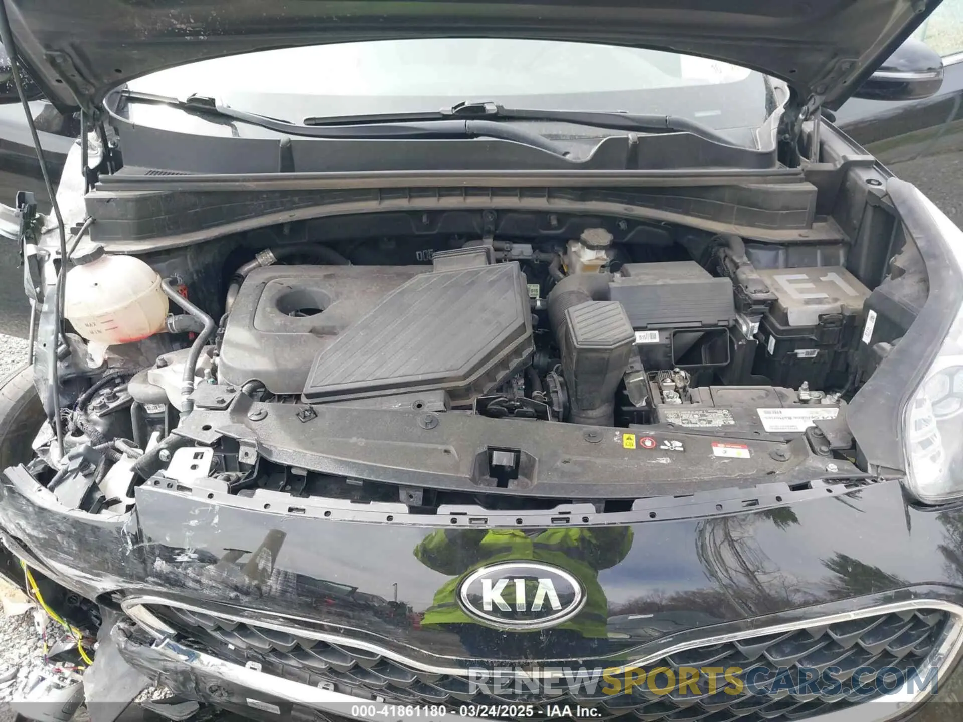 10 Photograph of a damaged car KNDPM3AC2M7878412 KIA SPORTAGE 2021