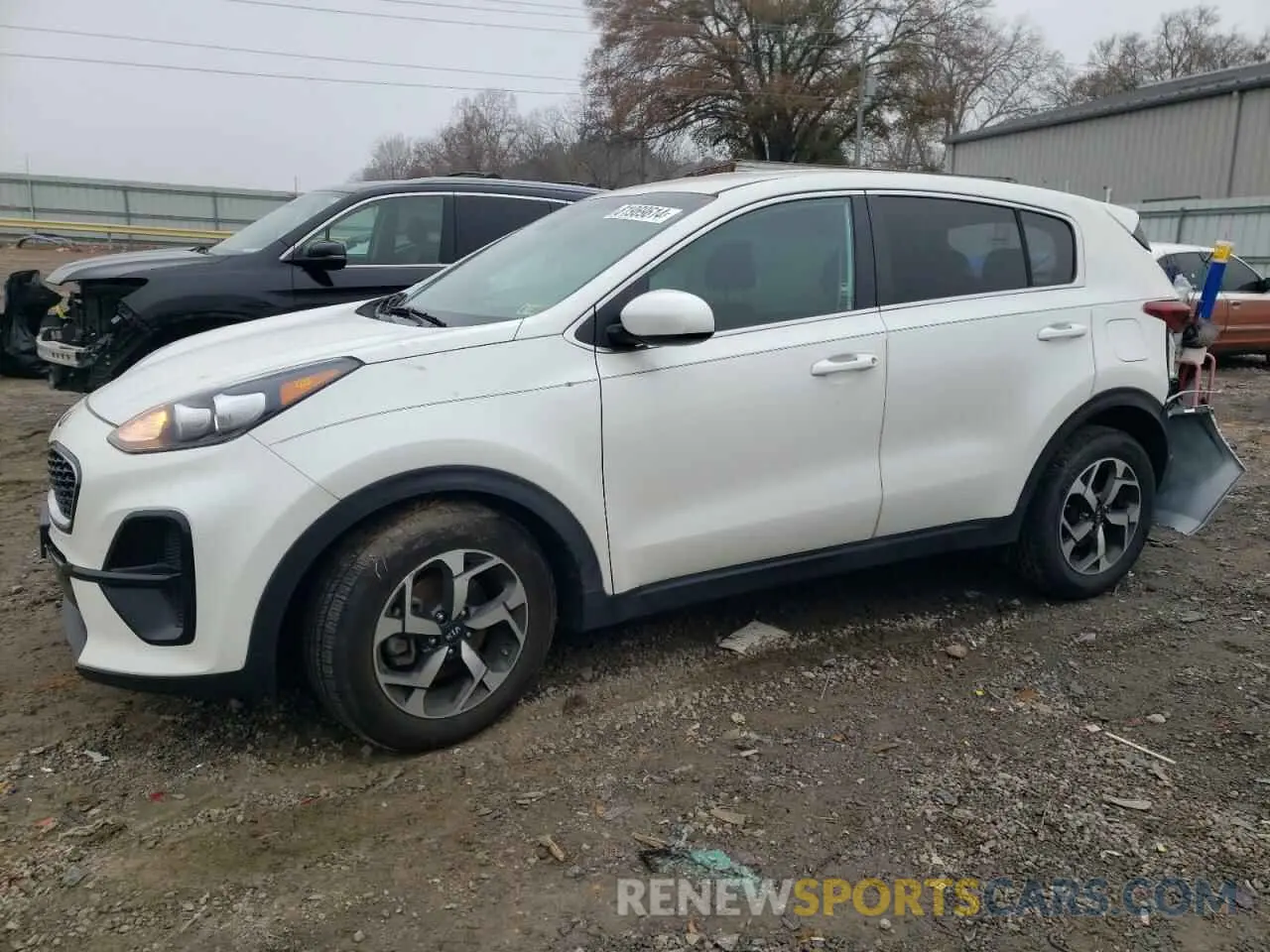 1 Photograph of a damaged car KNDPM3AC2M7892696 KIA SPORTAGE 2021