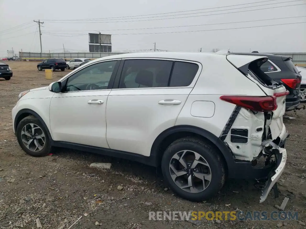 2 Photograph of a damaged car KNDPM3AC2M7892696 KIA SPORTAGE 2021