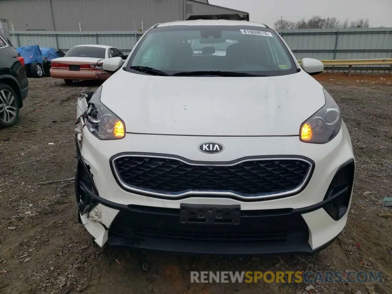 5 Photograph of a damaged car KNDPM3AC2M7892696 KIA SPORTAGE 2021
