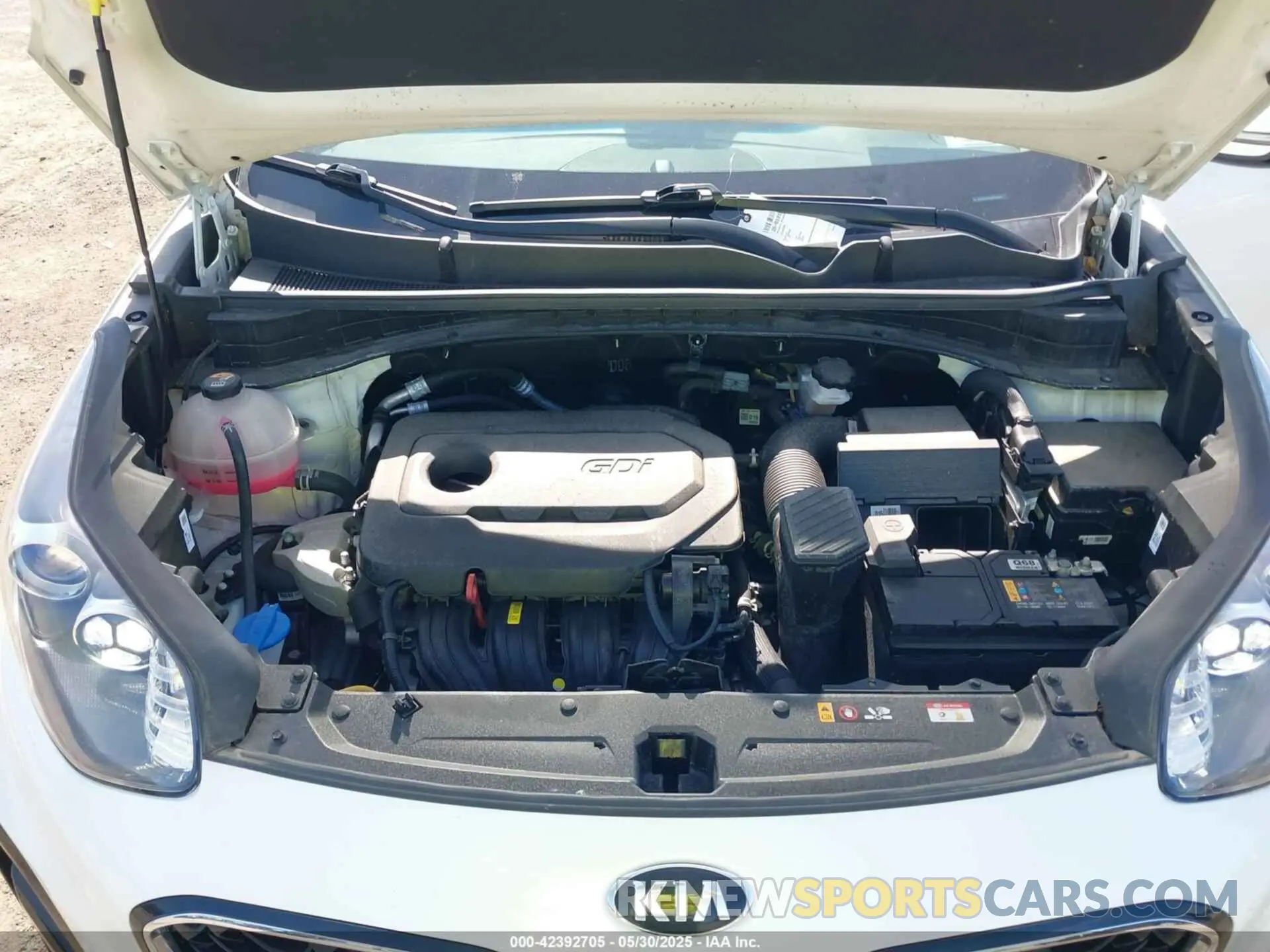 10 Photograph of a damaged car KNDPM3AC2M7892939 KIA SPORTAGE 2021
