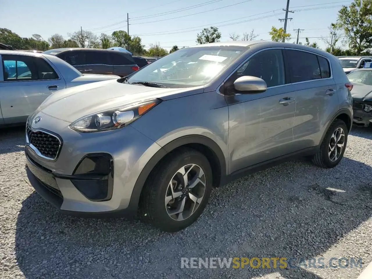 1 Photograph of a damaged car KNDPM3AC2M7942559 KIA SPORTAGE 2021