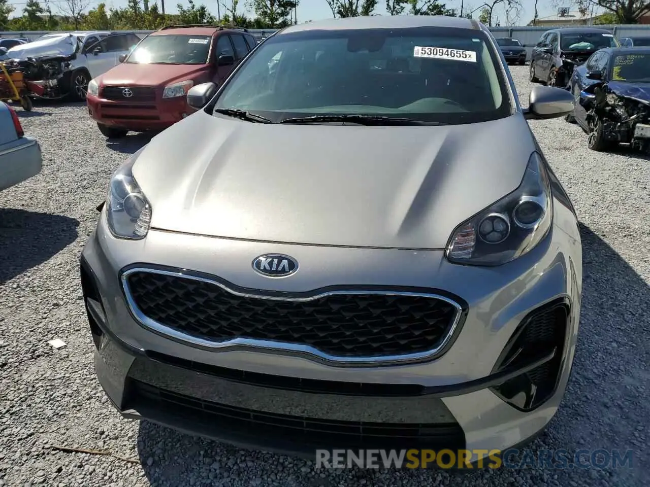 5 Photograph of a damaged car KNDPM3AC2M7942559 KIA SPORTAGE 2021